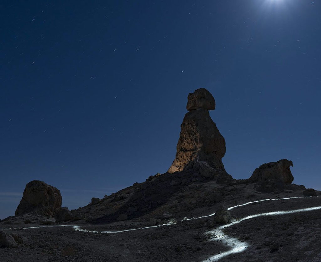 Taking a walk at Trona